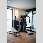 Fitness Crosstrainer und Kraftstation